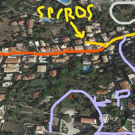 Spiros - Agios Gordios Beach, Corfu, Greece Appartement